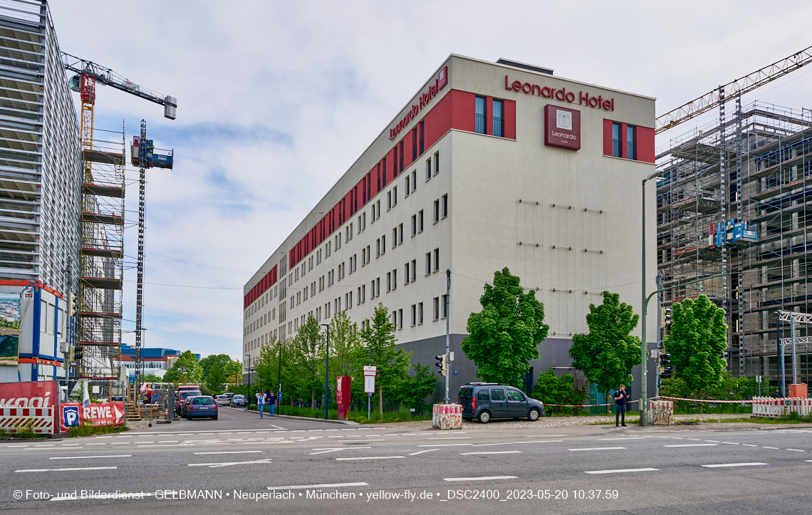 20.05.2023 - REVO Boardinghaus und Hochgarage in Neuperlach